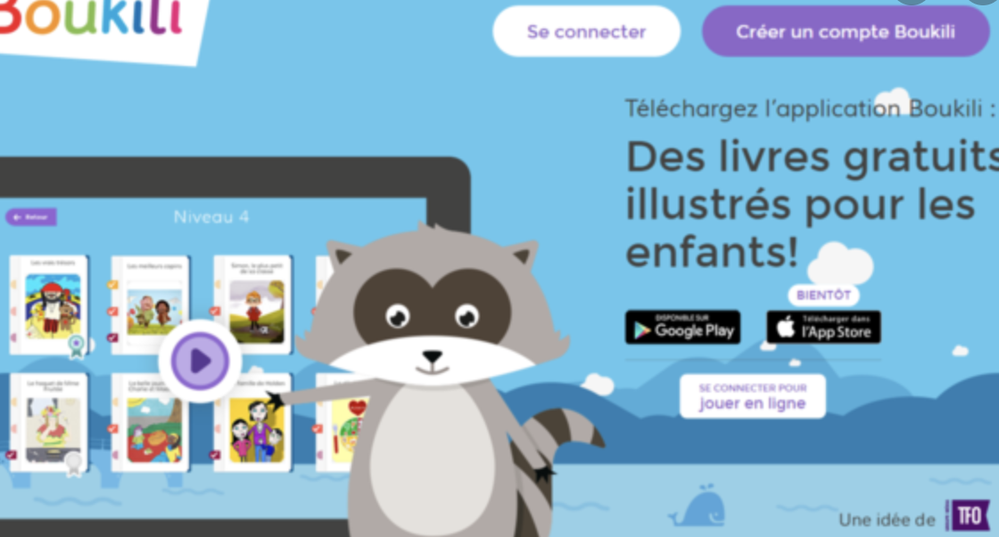 Boukili French Reading App for kids