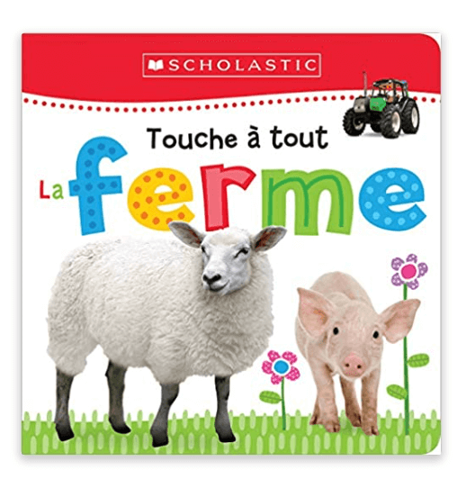 French book for infants: Touche à tout