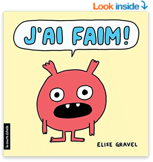 French books for toddlers: J'ai faim