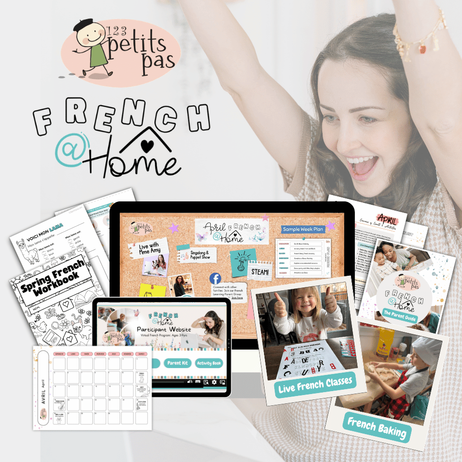 123 Petits Pas - French @ Home Spring Program