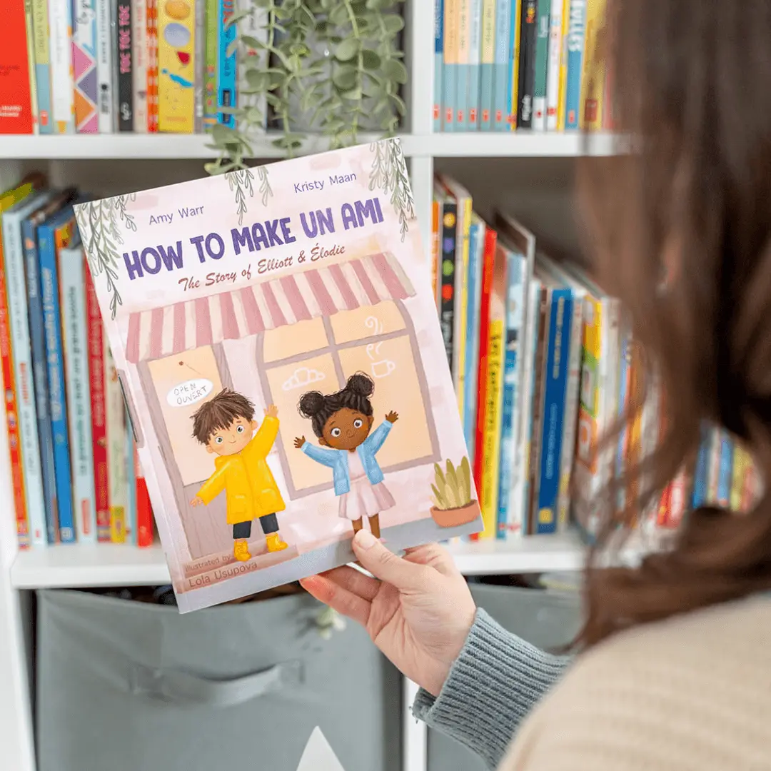How to Make Un Ami bilingual children's book